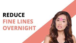 Reduce fine lines overnight | HOB Anti wrinkle Patch tutorial | Face Taping| Smooth skin | Lazy girl