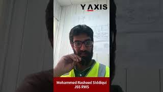 Y-Axis Reviews| Client Siddiqui's testimonial on Job search service and Resume writing services