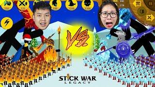 Đội quân người que mạnh nhất để chiến đấu Stick War Legacy