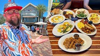 Disney Springs | The Boathouse BRUNCH & Boating On Lake Butler In Windermere FL | Disney World