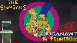 The Simpsons (Arcade, 1991): Juganawt & Friends Play LIVE! Father & Son Stream!