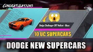 Got 60 UC New SupperCar  | DODGE NEW SUPERCARS | BEST TRICK | PUBGM