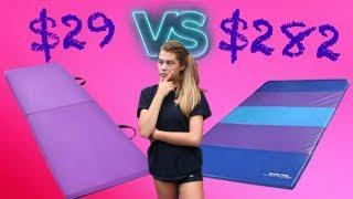 CHEAP VS EXPENSIVE: Gymnastics Equipment!