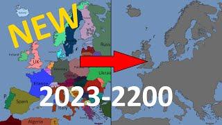 Alternate DIFFERENT Future of Europe 2023-2200 (Timelapse 2)