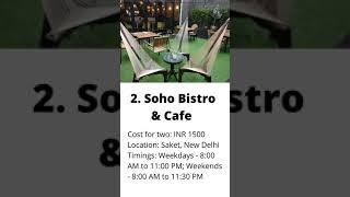 Here Are The Top 5 Best Cafes In Delhi With Best Food And Ambience.