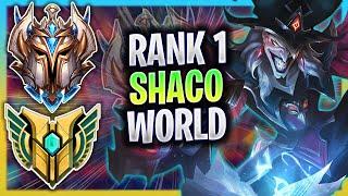 RANK 1 SHACO IN THE WORLD! | RANK 1 SHACO JUNGLE GAMEPLAY | RANK 1 SHACO GUIDE