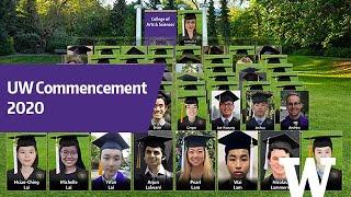 UW’s 145th commencement is held virtually