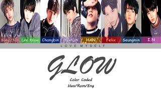 Stray Kids (스트레이 키즈) – GLOW (OT8) (Color Coded Lyrics) (Han/Rom/Eng)