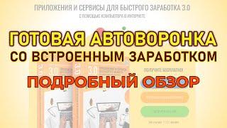 Пример простой автоворонки продаж – подробный обзор готового комплекта воронки продаж