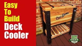 How To Make a Patio Cooler!