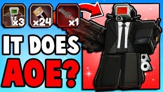 EVOLVED RED LASER CAMERA GUY IS INSANE! (Titan Tower Defense)