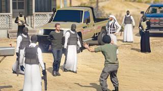 الوزير ينتقم من راعي الشاص وأخيه الاكبر بسبب التهريب لكن رد راعي الشاص كان صادم  : قراند 5 GTA V