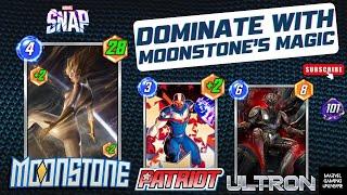 Marvel Snap : Unleash the Pure Chaos of Moonstone and Patriot [Marvel snap infinite] #marvelsnap