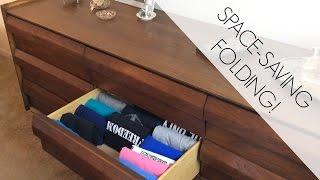 How to Fold Clothes to Save Space & Prevent Wrinkles