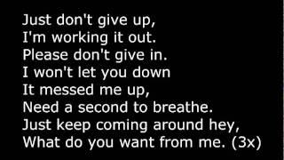 Adam lambert - What Do You Want From Me (+Lyrics)