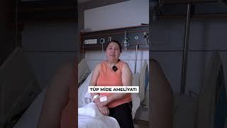 Tüp Mide Ameliyatı (mide küçültme ameliyatı) sonrası 1.gün...