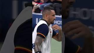 Incredible TWEENER & DROP SHOT from Kyrgios! 