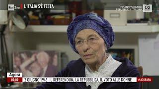 1946, il voto alle donne - Agorà 02/06/2021