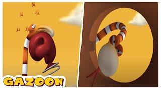 Gazoon | Высокая безопасность | Забавные мультики про животных для детей | Мультяшный Газун