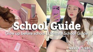 ULTIMATE BACK TO SCHOOL GUIDE  (school essentials, study tips, makeup, hairstyle and more)