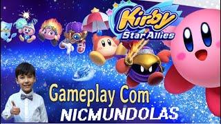 Kirby Star Allies Gameplay com Nicmundolas #kirby #nintendo #switch