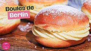 Les boules de Berlin : des beignets fourrés à la crème pâtissière !