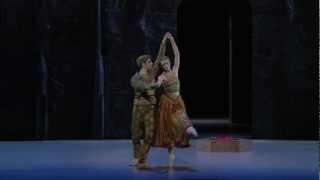 Bayadere I act pas de deux - Aurélie Dupont and  Josua Hoffalt