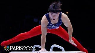 Asher Hong struggles through tough evening in Worlds all-around final | NBC Sports