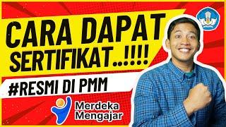 Cara Dapat Sertifikat di PMM 2024