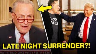 Chuck Schumer CAVES to Trump and Musk as AOC ERUPTS