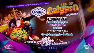 Sugar Mas 53- Carib Brewery Senior Calypso Monarch Semi Finals 2024