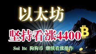 #比特币 继续看涨12万等待回抽看涨操作。#以太坊 回抽看涨4400#狗狗币 #sol #ltc 继续看涨