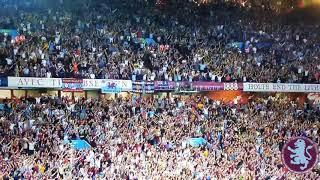 VILLA PARK LOUD WOW WHAT A PLACE TO BE HOLTE END