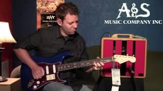Fender Hot Rod III Blues Junior "Butterscotch Woody" Tube Amp Demo