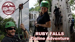 Ruby Falls | Zip Line Adventure in 4K