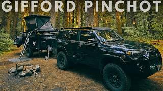 Adventure Trailer Camping in the Gifford Pinchot National Forest | Pacific Northwest | Washington