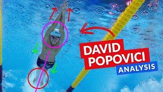 World-Record Freestyle | David Popovici Technique Analysis