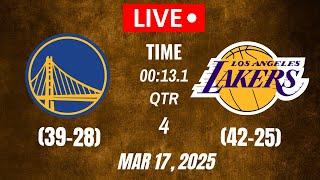 NBA LIVE! Los Angeles Lakers vs Golden State Warriors I March 17, 2025 Warriors vs Lakers 2K Live