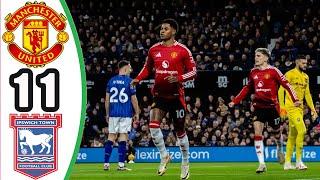 Manchester United vs Ipswich Town 1-1 || All Goals & Extended Highlight || Premier League 2024/2025