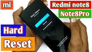 Redmi Note8/Note8Pro hard reset | Redmi note8 hard reset forgot password || @TadrishinfoTech  ||