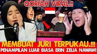 MEMUKAU QORIAH INDONESIA GEMPARKAN DUNIA Erin Zelia Nawawi Juara 1 MTQ Internasional Al-Jazair 2023