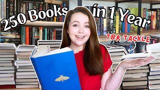reading EVERY book on my shelves in 1 year  TBR TACKLE EP. 1