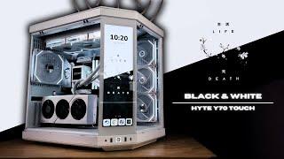 Yin Yang HYTE Y70 Touch PC Build [RTX 4070 super | Ryzen 5 7600X]