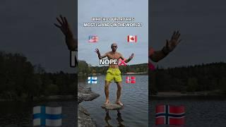 Most Islands in the World Award goes to...  #trivia #geography #worldwide
