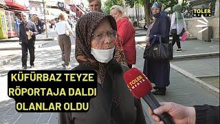 KÜFÜRBAZ TEYZE RÖPORTAJA DALDI OLANLAR OLDU! SARAYDA 1 GÜN GEÇİRİRSENİZ NE YAPMAK İSTERSİNİZ?