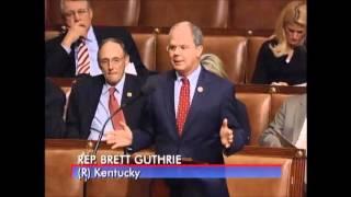 Rep. Brett Guthrie (R-KY) in support of H.R. 3134