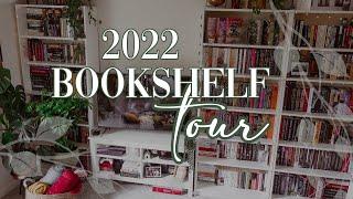 Updated 2022 Bookshelf Tour! Including a dark academia, horror and witchy shelf 