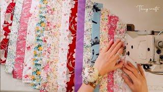  2 sewing projects for scrap fabric to make useful items