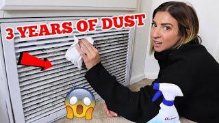 CLEANING MY VENTS FOR THE FIRST TIME IN 3 YEARS! *VERY satisfying*