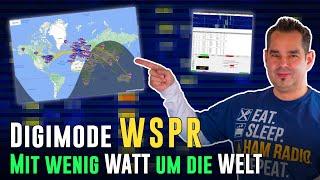 Digimode WSPR  Mit wenig Watt um die Welt